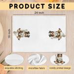 Funny Australian Shepherd Hand Towels for Dog Lovers