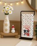 Border Collie Christmas Kitchen Towels for Dog Lovers