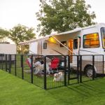 Yaheetech Heavy Duty Dog Playpen for Outdoors