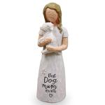 Dog Mom Gifts - Hand-Painted Dog Figurine