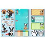 Boston Terrier Sticky Notes Set - 550 Sheets