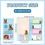 German Shepherd Sticky Notes - 400 Sheets