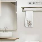 Funny Maltese Hand Towels for Dog Lovers