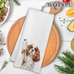 Cavalier King Charles Spaniel Funny Hand Towels