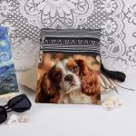 Puppy Print Crossbody Bag for Dog Lovers