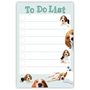 Beagle To-Do List Notepad for Dog Lovers