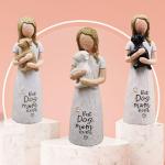 Dog Mom Gifts - Hand-Painted Dog Figurine