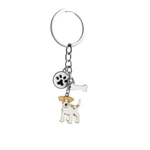 Jack Russell Dog Keychain - Perfect Gift!