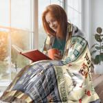 Cozy Jack Russell Blanket for Dog Moms