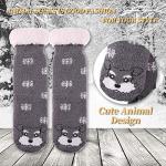 Cozy Non-Slip Fleece Slipper Socks for Women
