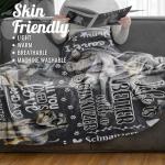Schnauzer Flannel Throw Blanket for Dog Lovers