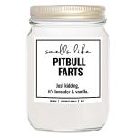 Pitbull Farts Soy Candle for Dog Lovers