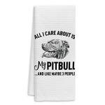 Pitbull Love Kitchen Towels for Dog Lovers