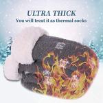 Cozy Non-Slip Fleece Slipper Socks for Women