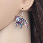 BONSNY "BUSTER" Pit Bull Pop-Art Earrings
