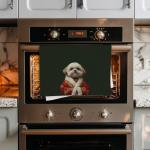 Shih Tzu Christmas Kitchen Towels for Dog Lovers