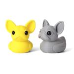 Cute French Bulldog 3D Printed Duck Set