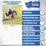 Beagles Monthly Calendar 2026 - Adorable Dog Photos