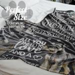 Schnauzer Flannel Throw Blanket for Dog Lovers