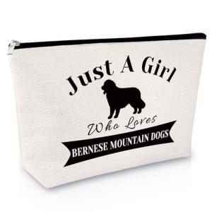 Bernese Mountain Dog Lovers Makeup Bag