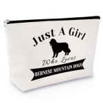 Bernese Mountain Dog Lovers Makeup Bag