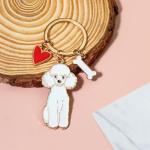 Adorable Golden Retriever Dog Keychain for Pet Lovers