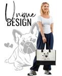 French Bulldog Lover Canvas Tote Bag