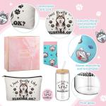 Husky Lover Gift Set: Tumblers, Bag, Socks