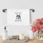 Funny Husky Kitchen Dish Towels for Dog Lovers