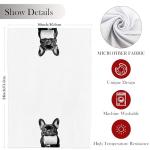 French Bulldog Hand Towels Set for Dog Lovers