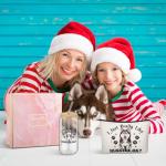 Husky Lover Gift Set: Tumblers, Bag, Socks