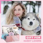 Husky Lover Gift Set: Tumblers, Bag, Socks