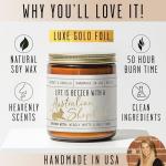 Aussie Shepherd Candle - "Life is Better