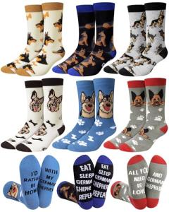 Funny German Shepherd Socks - Perfect Gift for Dog Lovers