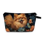 Pomeranian Makeup Bag - Travel Cosmetic Organizer