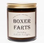 Boxer Dog Scented Candle with Lavender & Eucalyptus