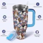 Cavalier King Charles Spaniel Travel Tumbler for Dog Moms