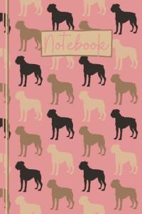 Boxer Dog Lined Journal - Cute Gift Idea