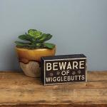 Wigglebutts Welcome Sign for Dog Lovers