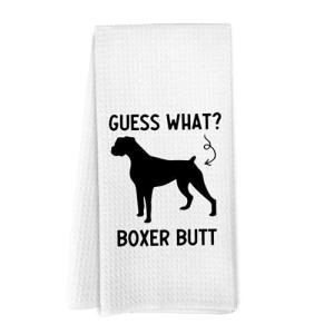 Boxer Dog Tea Towels - Cute Kitchen Decor