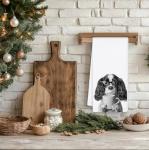 Funny Cavalier King Kitchen Towels for Dog Lovers