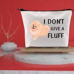 Pomeranian Zipper Pouch: I Don’t Give A Fluff