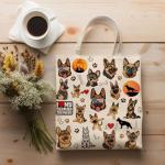 German Shepherd Tote Bag for Dog Lovers