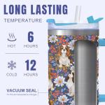 Cavalier King Charles Spaniel Travel Tumbler for Dog Moms