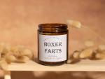 Boxer Dog Scented Candle with Lavender & Eucalyptus