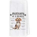 Funny Beagle Kitchen Towels for Dog Lovers