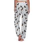 Cozy Rottweiler Dog Print Pajama Pants for Everyone
