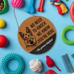 Rustic German Shepherd Welcome Sign for Dog Lovers