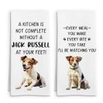 Jack Russell Terrier Kitchen Towels for Dog Lovers