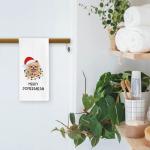 Pomeranian Christmas Kitchen Towels for Dog Lovers